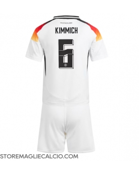 Germania Joshua Kimmich #6 Maglia Gara Casa Repliche Europei 2024 Bambino